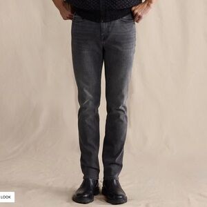 Banana Republic Men's Dark Gray Slim Luxe Traveler Jeans